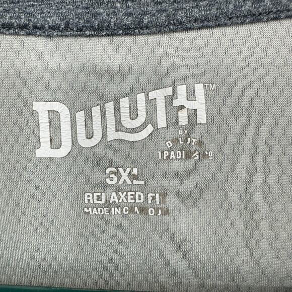 Duluth Trading Co. Size 3XL Short‎ Sleeve Crewneck T-Shirt Pocket Gray Polyester - Picture 4 of 5